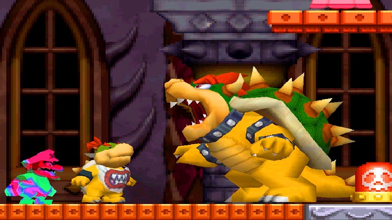 New Super Mario Bros DS - All Castles with Super Star Wario