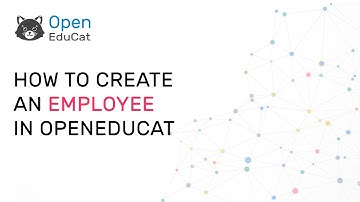 How to create an Employee in OpenEduCat