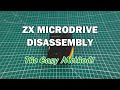 Sinclair ZX Microdrive Disassembly - The Easy Method