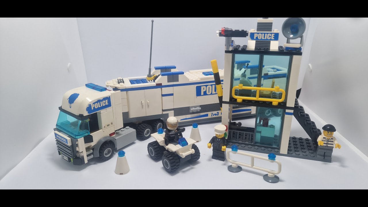 Lego set 7743 (Police Truck) Stopmotion