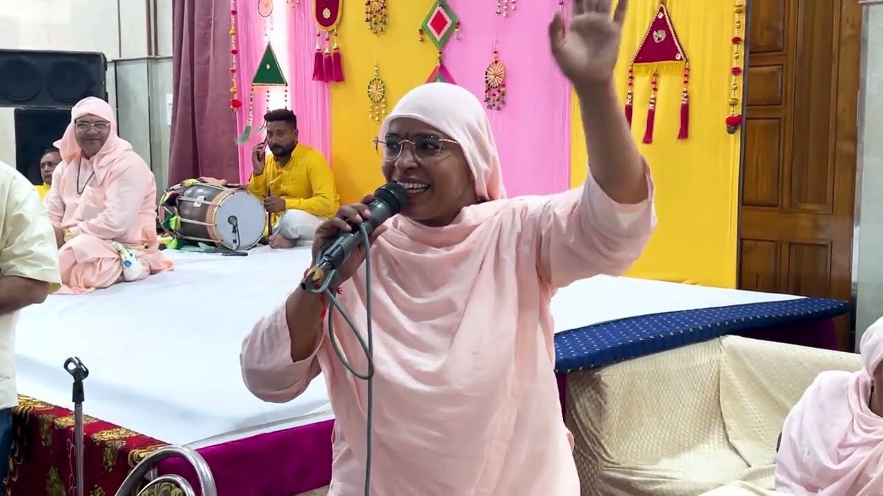 🌷🌷 दे दे दे दे सोहणेया अपने दिल विच कोना - भजन पूज्य रोज़ी बाईजी - यमुनानगर आश्रम वार्षिक भंडारा 🌷🌷