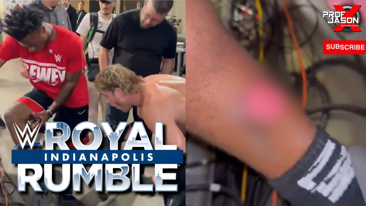 Speed Injured SPEED SUFFERS A NASTY INJURY AT THE ROYAL RUMBLE! - YouTube