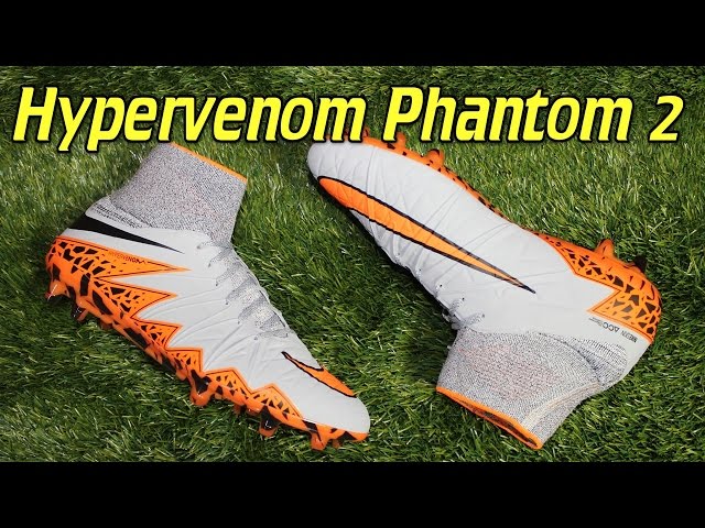 Nike Hypervenom Phantom 2 Wolf Grey/Total Orange - Review + On Feet -  YouTube