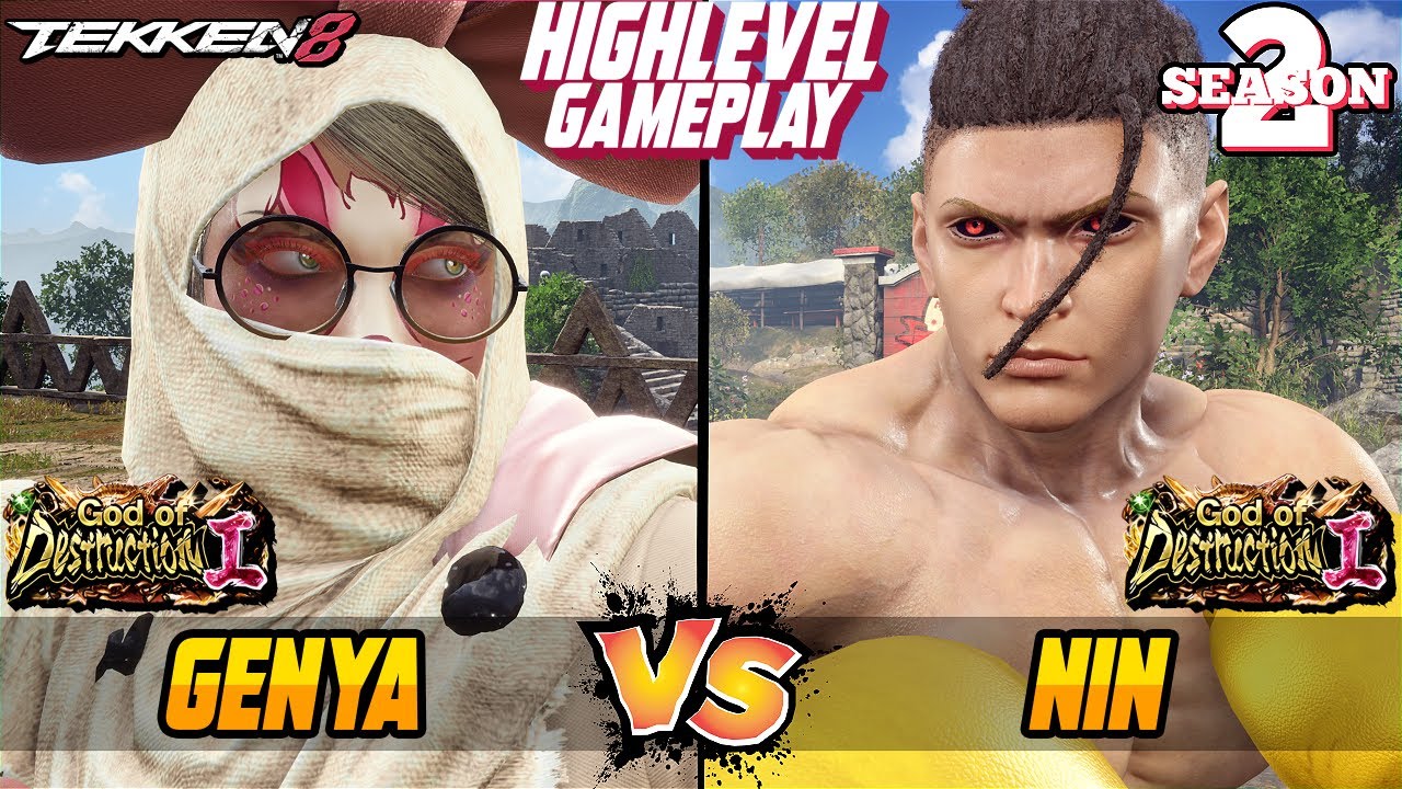 T8 – GENYA (Zafina) vs NIN (Steve) – Tekken 8 High Level Gameplay