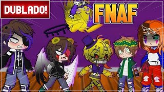 [ DUBLADO ] FNAF - HENRY E ANIMATRONICS VIRAM CRIANÇAS POR 24 HORAS l MINI FILME GACHA CLUB