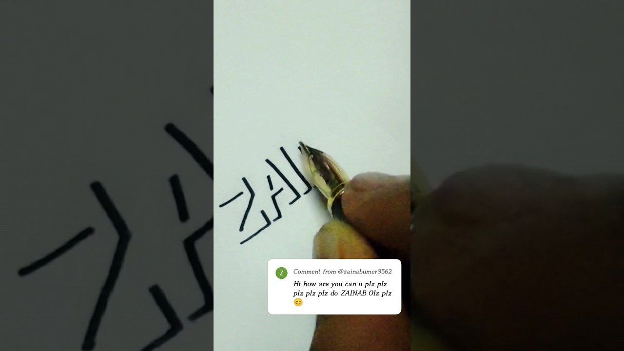 Zainab|Comment your name for 3d lettering|