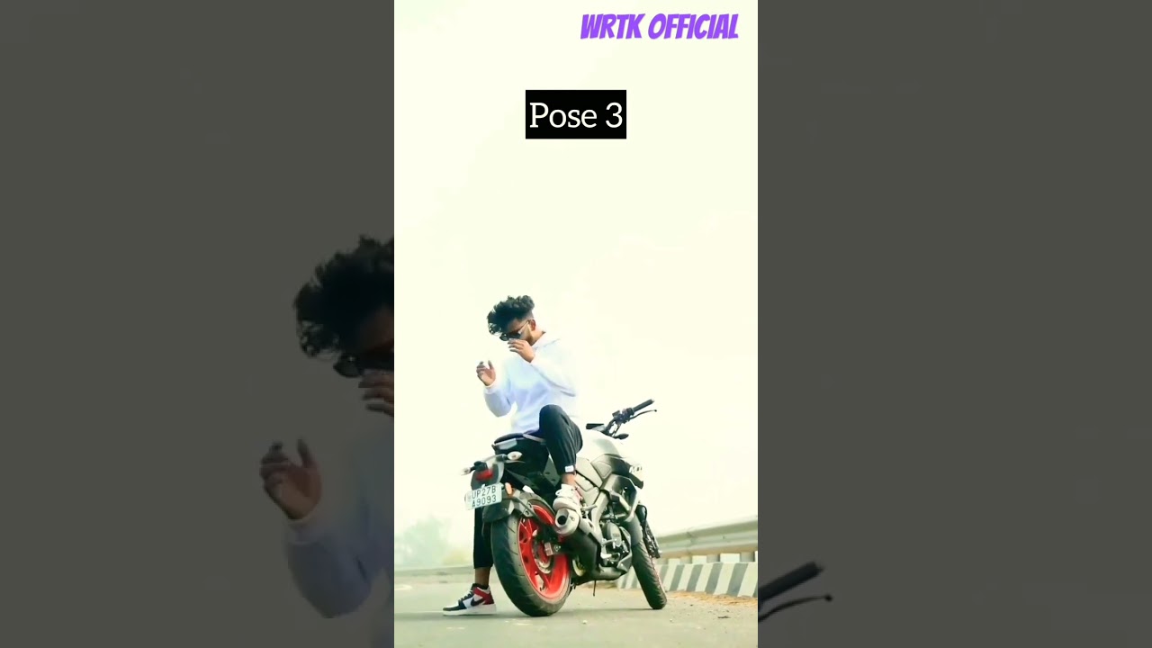best bike poses for boy's 