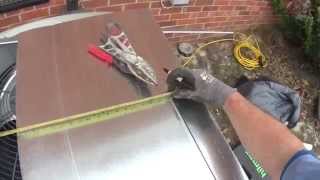 HVAC Installation: How To Build A Sheetmetal Duct Transition Or Blowout