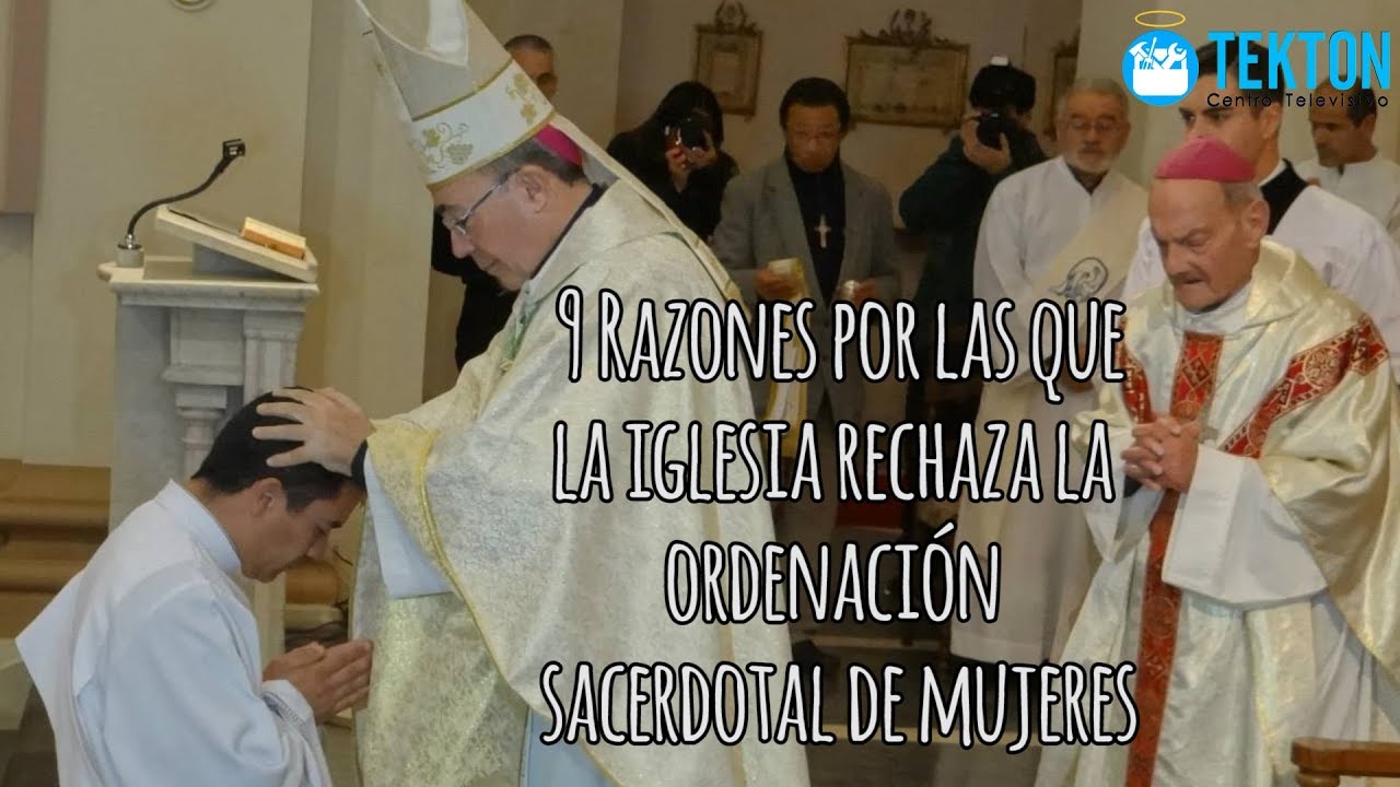 ⁣9 Razones por las que la iglesia rechaza la ordenación sacerdotal de mujeres