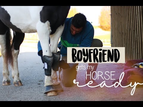 Boyfriend Gets My Horse Ready A G Horsediary Youtube