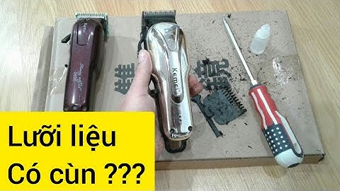 Nguyên nhân tông đơ cắt không đứt tóc và cách khắc phục