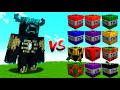 Warden vs 33 Different TNTs! in Minecraft