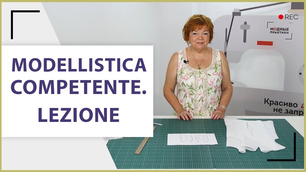 Modellistica competente. Come fare top asimmetrico dalla base corpino 10 misure.