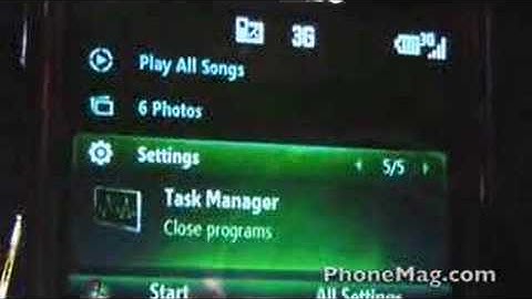 Official Windows Mobile 6.1 video demo