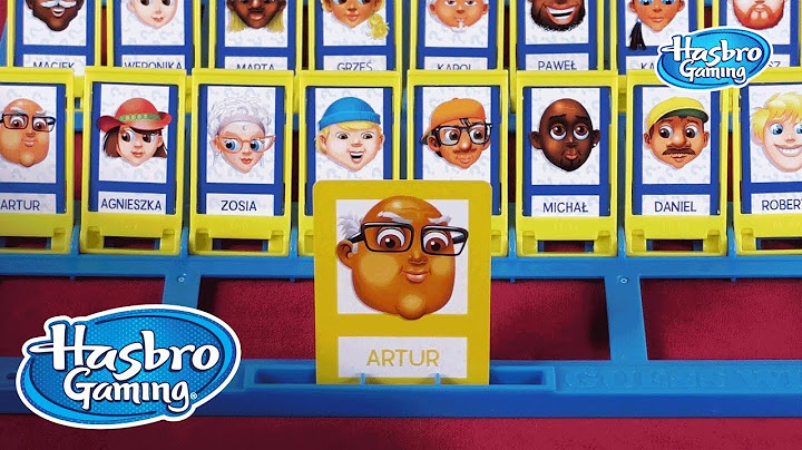 Gry Hasbro Polska - Jak grać w Zgadnij kto to