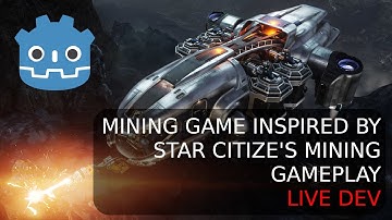 Space Mining Game in Godot: Still Texturing and Stuff