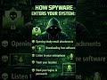 what is spyware #ethicalhacker #facts #cyberhazard #hacker #spywars #chatgpt #hackprotech #technolog