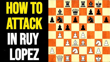 Attacking Middlegame Strategy in The Ruy Lopez Opening
