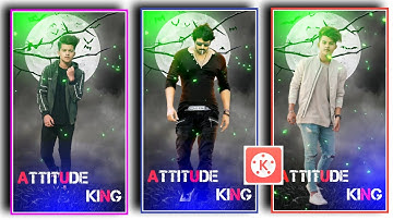 How to create new trending attitude whatsapp status video in KineMaster | whatsapp status video