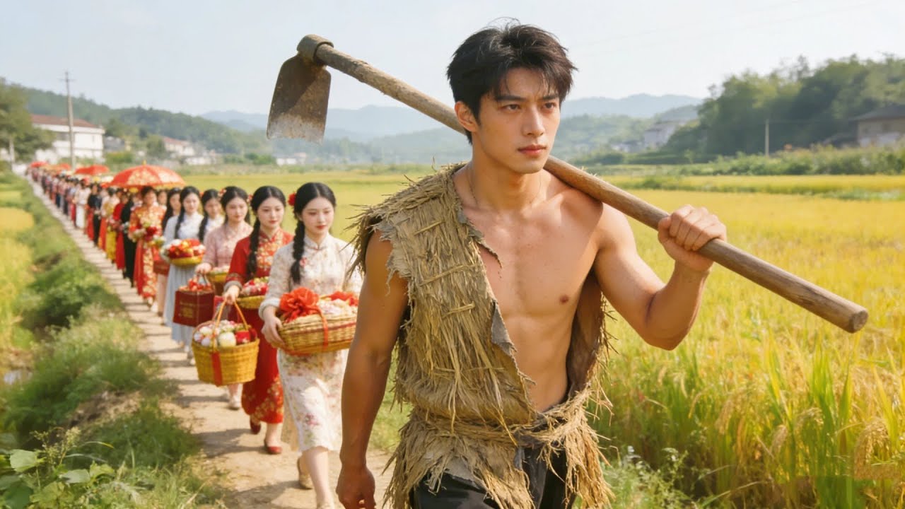 Guerreiro divino esconde-se na aldeia, presidentas bonitas lutam para se casar com ele!#250720jsB2