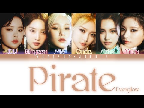 Everglow - Pirate Color Coded Lyrics