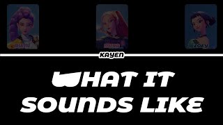 Download Lagu HUNTR/X - WHAT IT SOUNDS LIKE (COLOR CODED LYRICS) MP3 Download Lagu HUNTR/X - WHAT IT SOUNDS LIKE (COLOR CODED LYRICS) MP3
