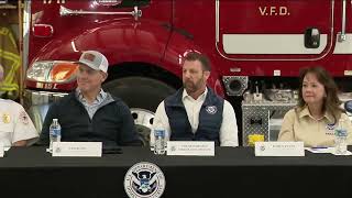 Homeland Security discusses FEMA Hurricane Helene recovery efforts