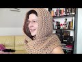 How to crochet a scoodie hooded scarf - Woolpedia