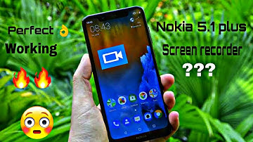 NOKIA 5.1 PLUS BEST SCREEN RECORDER AFTER ANDROID 10 UPDATE.NO ADDS.🔥🔥