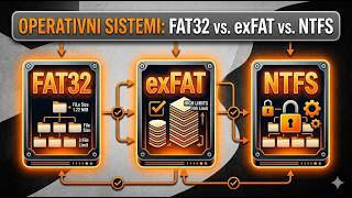 Operativni sistemi - FAT32 vs exFAT vs NTFS – Razlike u Windows fajl sistemima (objašnjeno)