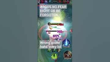 ARGUS BRUTAL DAMAGE CRITICAL ( 100% HACK DAMAGE)