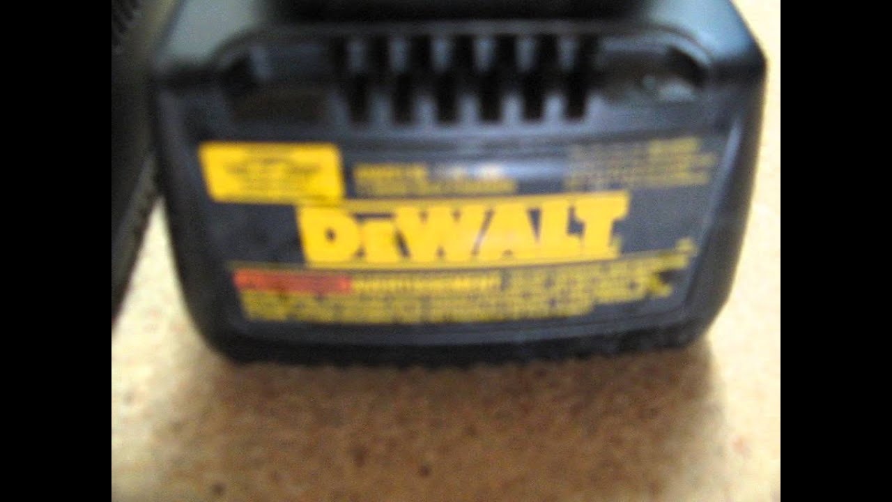 3 dewalt chargers - YouTube