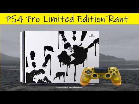 PS4 Pro Death Stranding Limited Edition (Unboxed Rant) - YouTube