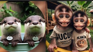 Namaku SiUcrit dan SiBoy #tranding #video #otter #viral #youtube