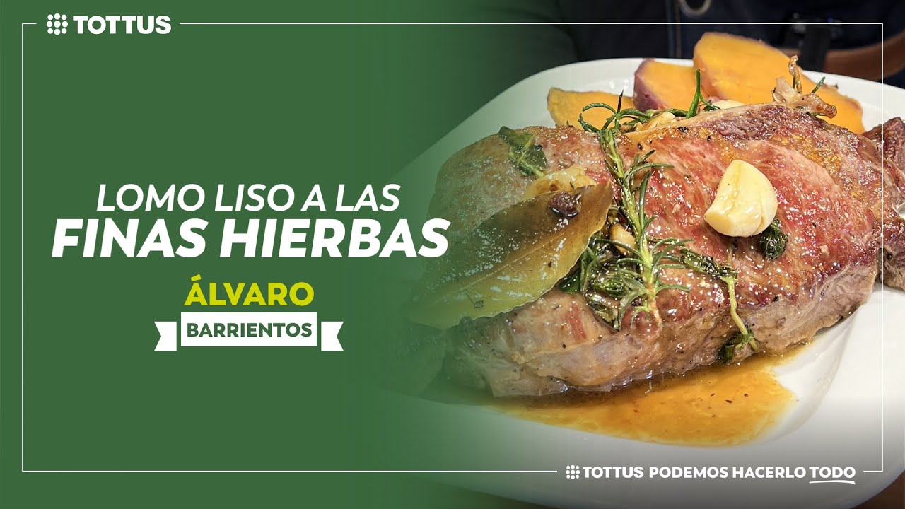 Filete De Lomo Rostizado Con Ajo Y Finas Hierbas