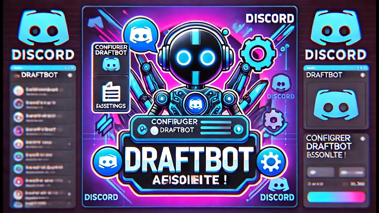 TUTO [FR] - Configurer DraftBot pour son serveur Discord - YouTube