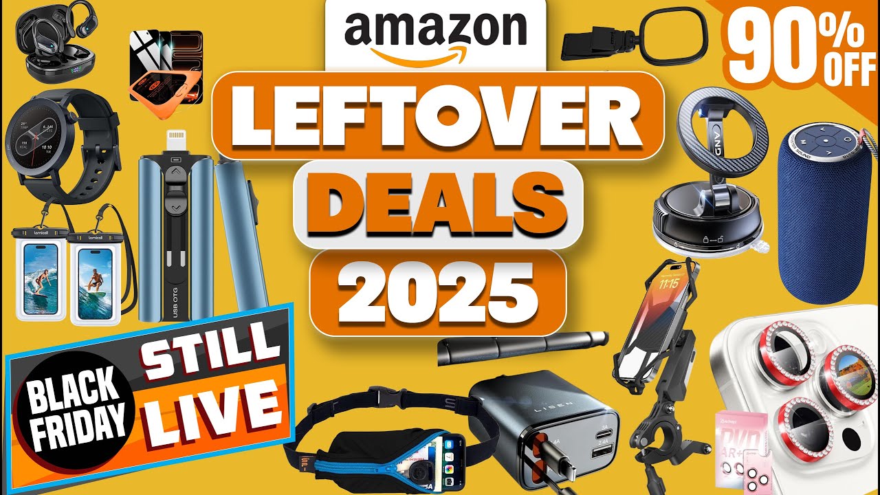 90% от 20 самых выгодных предложений Amazon на аксессуары для телефонов в Черную пятницу 2025 года