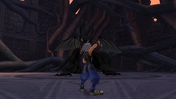 Kingdom Hearts Re:Chain of Memories HD - Reverse/Rebirth - Dragon Maleficent Fight (Proud Mode)