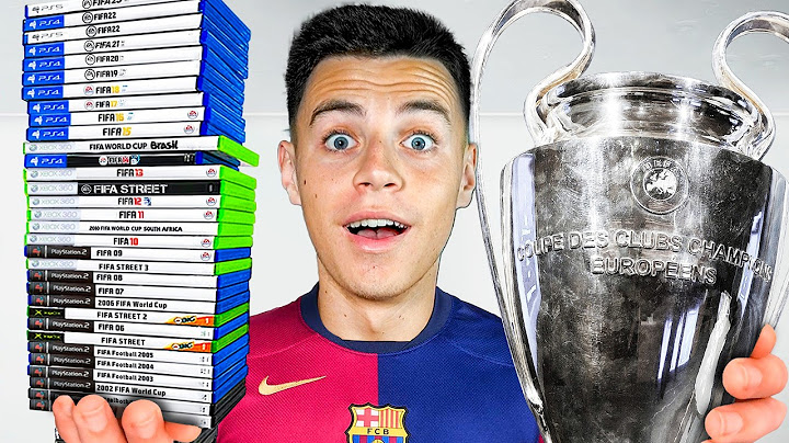 Gané la Champions en Todos los FIFAS de la Historia