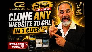 Clone Any Website to GoHighLevel in ONE Click! 🔥  Clone2GHL walkthrough