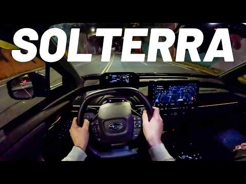 2026 Subaru Solterra: POV Night Drive