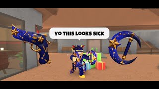 mm2 but I got the *NEW* Celestial set…(Roblox Murder Mystery 2)