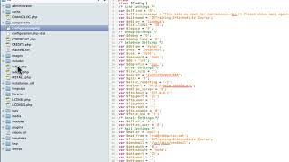 Joomla 1.5 Intermediate, Lesson #4: Under the Hood
