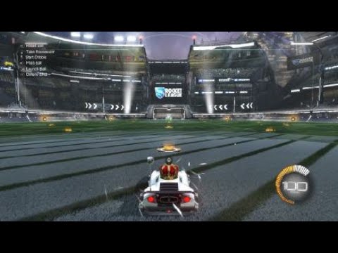 Lucky shot ever on rocket league