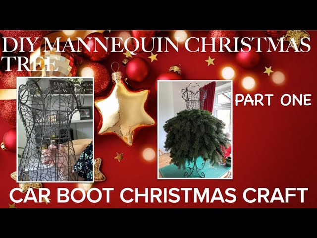 Making a Mannequin Christmas Tree 