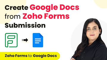 How to Create Google Docs from Zoho Forms Submission