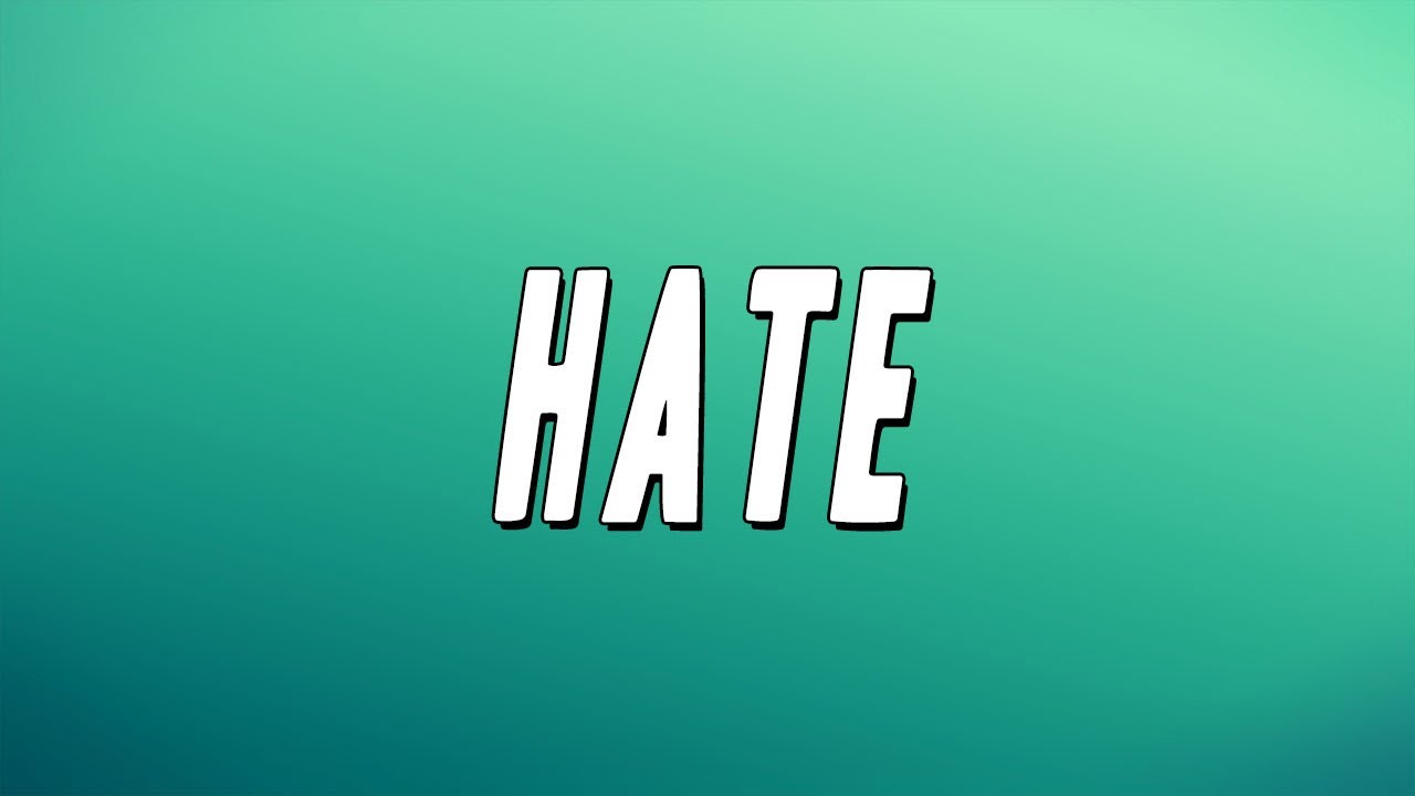 Idman - Hate (Lyrics) - YouTube