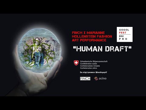 Human Draft | FINCH x Marianne Hollenstein fashion art performance