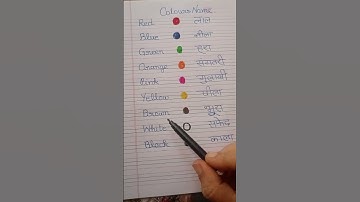 Colours name #colors #shortvideo #shorts