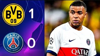 BORUSSIA DORTMUND 1-0 PSG | RESUMEN Y GOLES